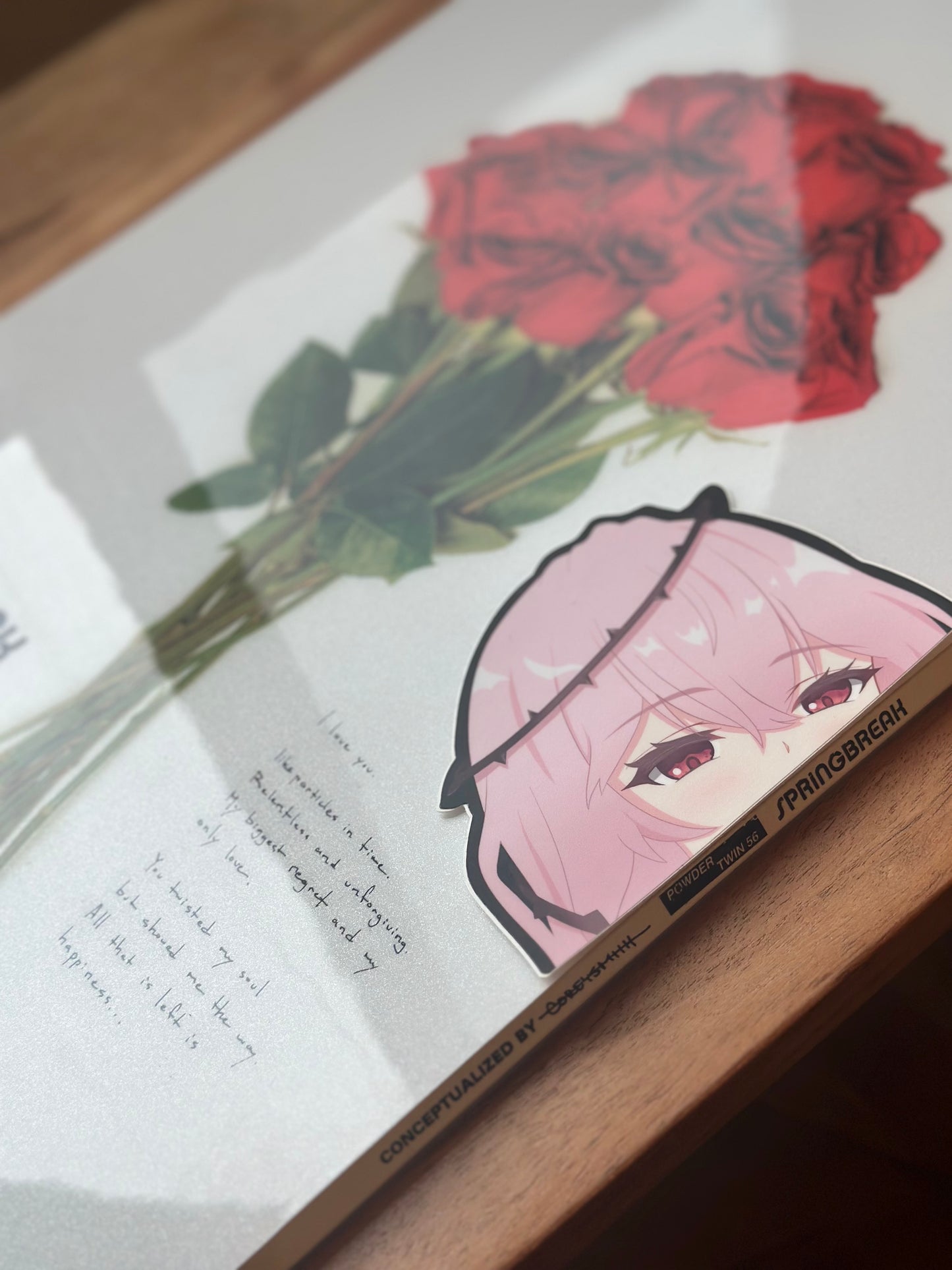 Rosemi Lovelock Peeker Sticker