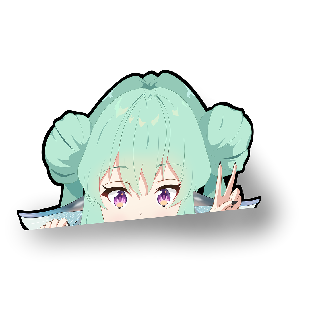Finana Ryugu Peeker Sticker