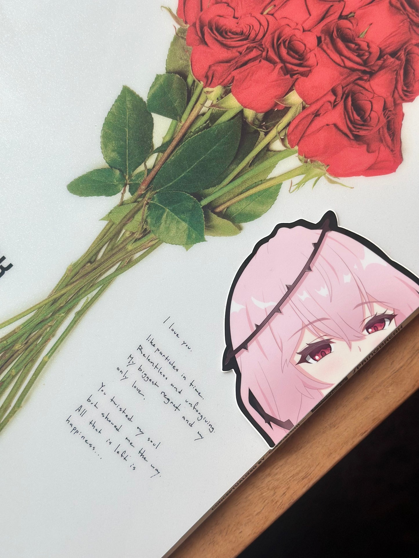Rosemi Lovelock Peeker Sticker