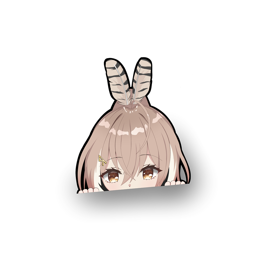 Nanashi Mumei Peeker Sticker